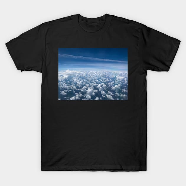 Clouds from the plane T-Shirt by Ckauzmann